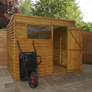 8'x6' Overlap Pent Shed