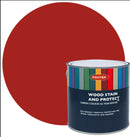 Protek Wood Stain & Protect - Fire Brick