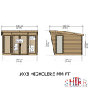 Highclere Summerhouse (10' x 8')