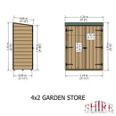 Garden Store Large (4' x 2')