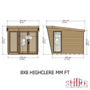 Highclere Summerhouse (8' x 8')