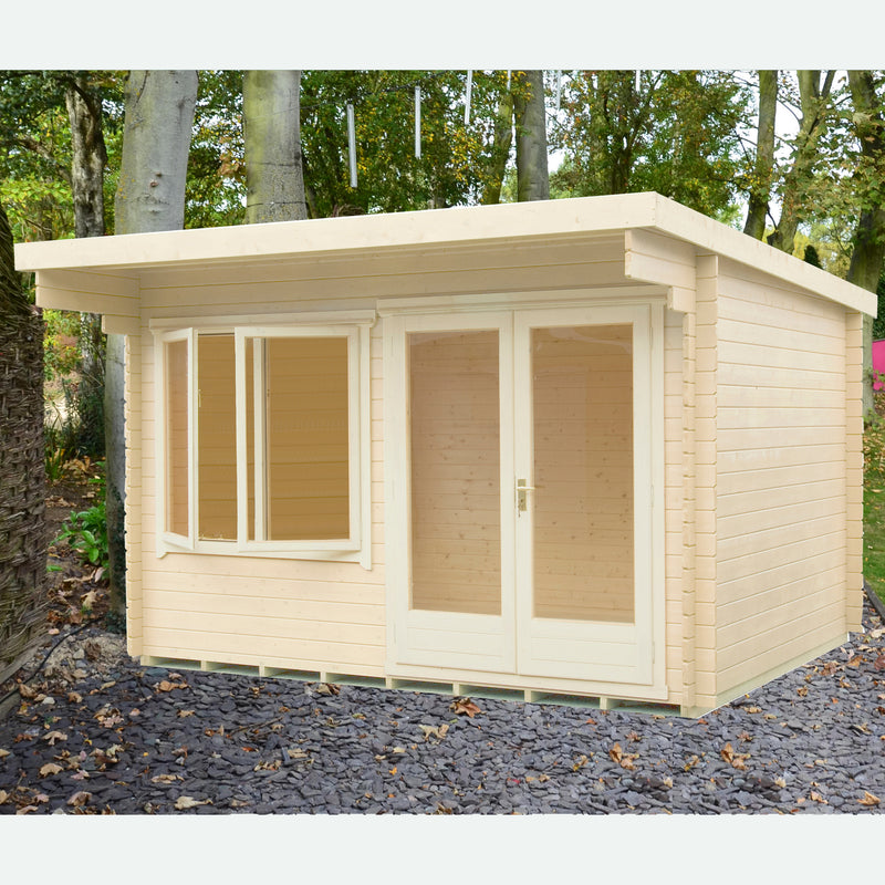 Belgravia Log Cabin in 28mm Logs - 4 Sizes Available