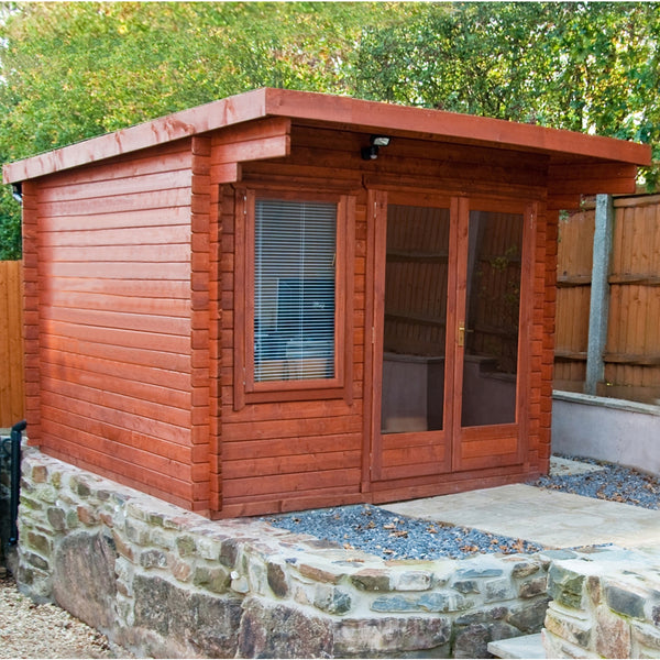 Belgravia Log Cabin in 28mm Logs - 4 Sizes Available