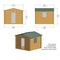 Camelot Log Cabin - Various Sizes Available