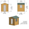 Camelot Log Cabin - Various Sizes Available
