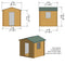 Camelot Log Cabin - Various Sizes Available