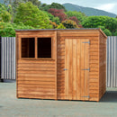 8'x6' Single Door Overlap Pent