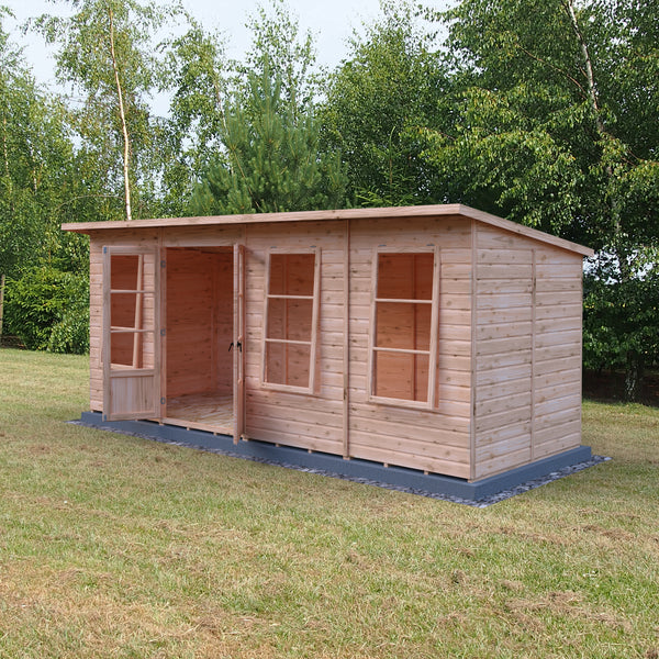 Dahlia Summerhouse 16'x6' in T&G