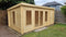 Elm Log Cabin in 19mm Logs - 2 Sizes Available