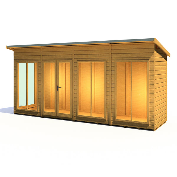 Lela Pent Summerhouse 16'x4' in T&G