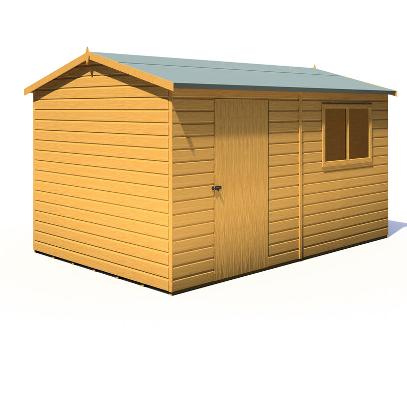 Lewis (12' x 8') T&G Reverse Apex Shed
