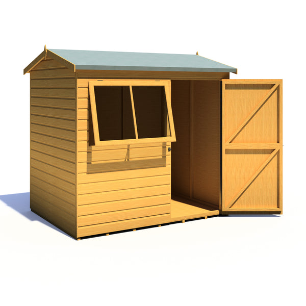 Lewis (7' x 5') T&G Reverse Apex Shed