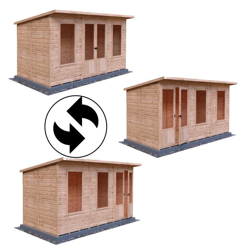 Peony Summerhouse 12'x6' in T&G