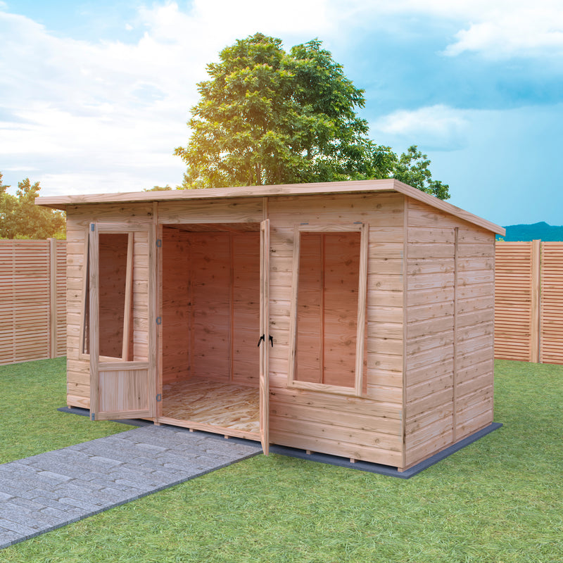Peony Summerhouse 12'x6' in T&G