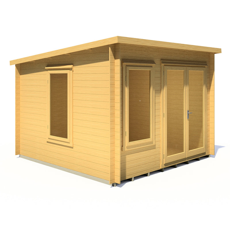 Emneth Log Cabin in 19mm Logs - 3 Sizes Available