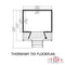Thornham Summerhouse 7' x 7' with Veranda