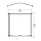 Avesbury Log Cabin - Various Sizes Available
