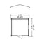 Camelot Log Cabin - Various Sizes Available