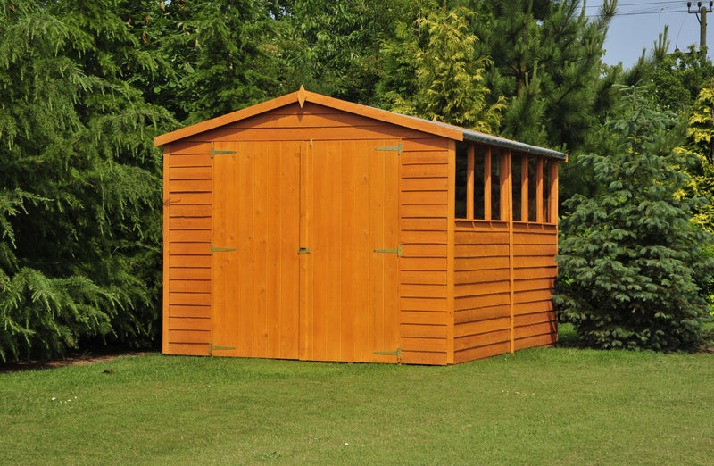 12'x8' Double Door Overlap Shed