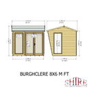 Burghclere Summerhouse (8' x 6')