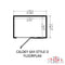 Caldey (6' x 4') Professional Storage Shed