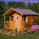 Cubby Playhouse (6' x 4' + 1' 6'' Canopy)