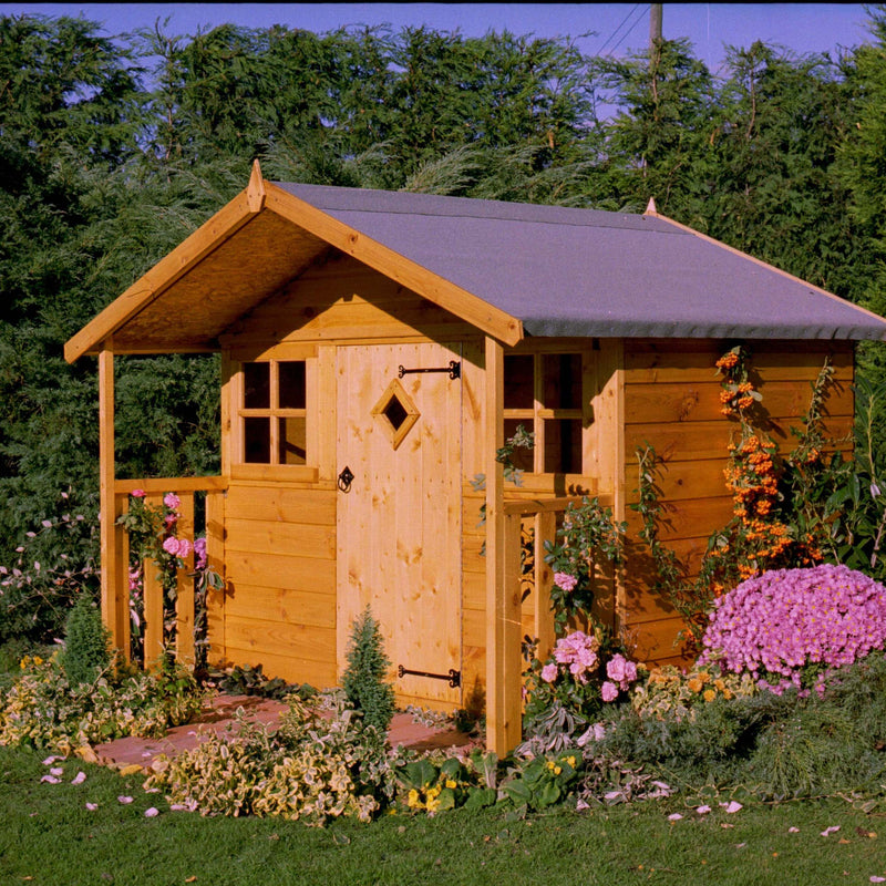 Cubby Playhouse (6' x 4' + 1' 6'' Canopy)