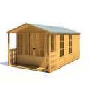 Delmora Summerhouse 8'x14' in T&G - Including 2ft Veranda