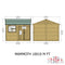 Goodwood Mammoth (10' x 10') Professional Tongue and Groove Apex Shed