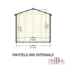 Mayfield Summerhouse 8'x8' in T&G