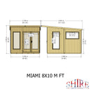 Miami Summerhouse (8' x 10')