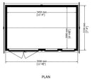 Garden Studio / Office in 20mm Superlap (12' x 7')