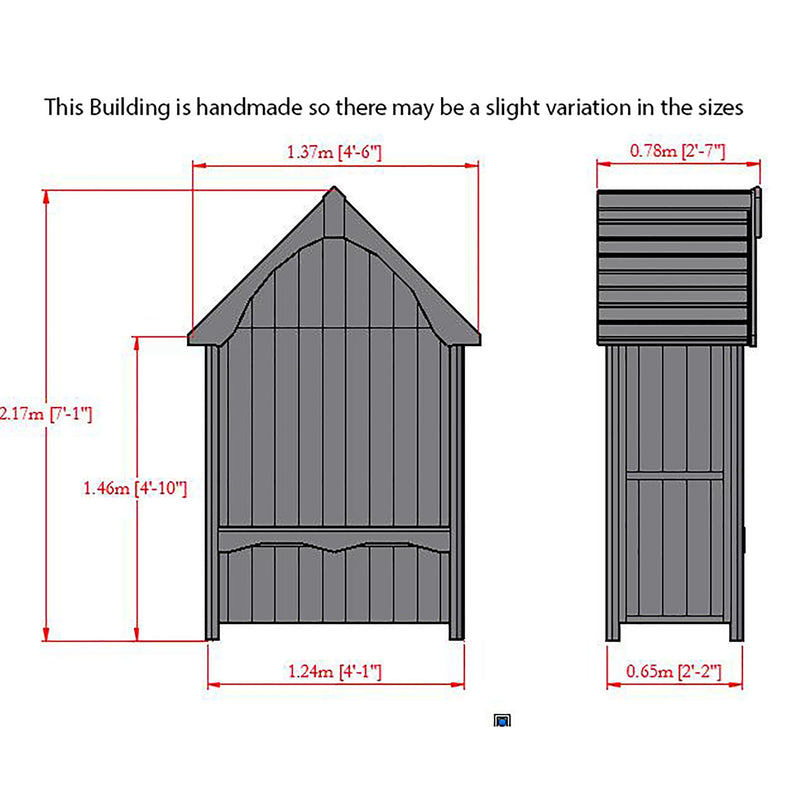 Balsam Garden Arbour (4'1'' x 2'2'')