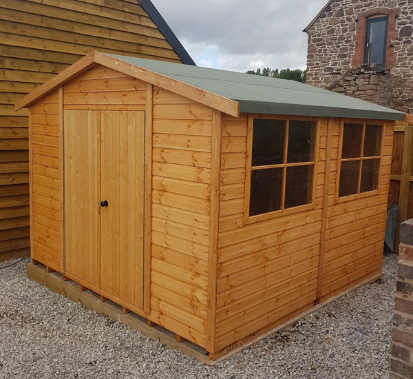 Goodwood Bison Workshop (10' x 8') Professional Tongue and Groove Apex Shed