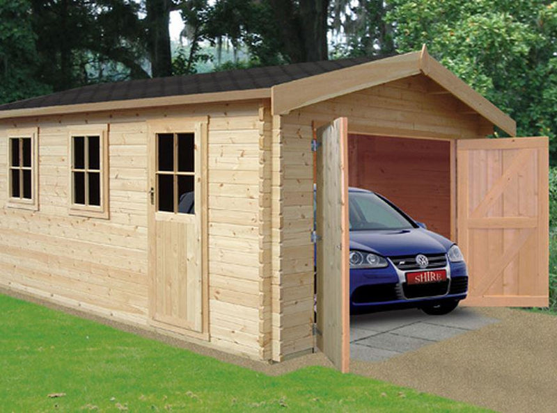 Bradenham Log Cabin - Garage - Various Sizes Available