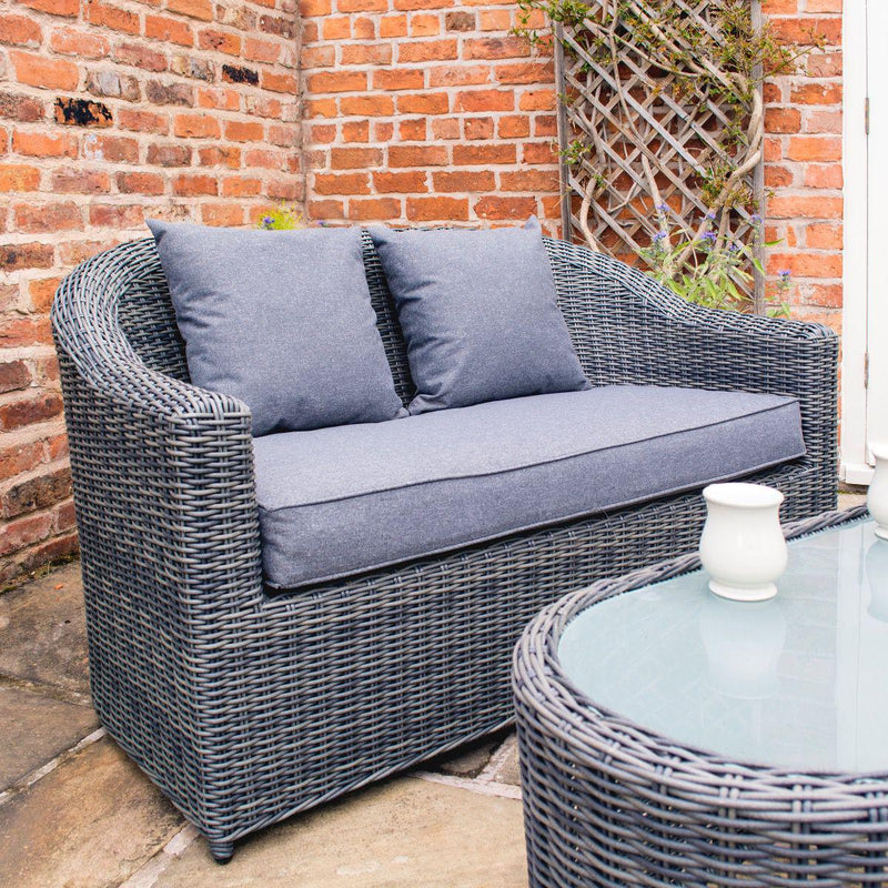 Bunbury Sofa Set - Grey Weave