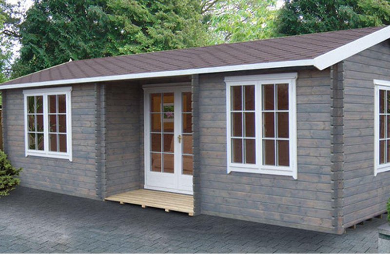 Elveden Log Cabin 14G x 26 (44mm & 70mm Logs Available)