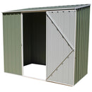 Absco Space Saver Metal 7'5'' x 2'7''' Pent Shed