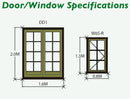 Glenmore Log Cabin - Various Sizes Available