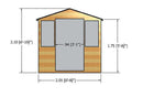 Haddon Summerhouse 7' x 5'