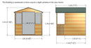 Houghton Summerhouse 7' x 7' with Veranda