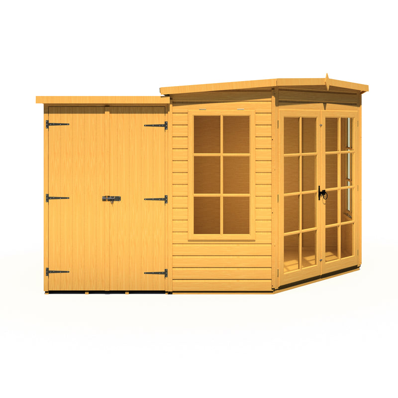 Hampton Summerhouse with Side Storage (7' x 11')