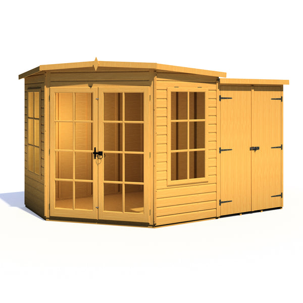 Hampton Summerhouse with Side Storage (7' x 11')