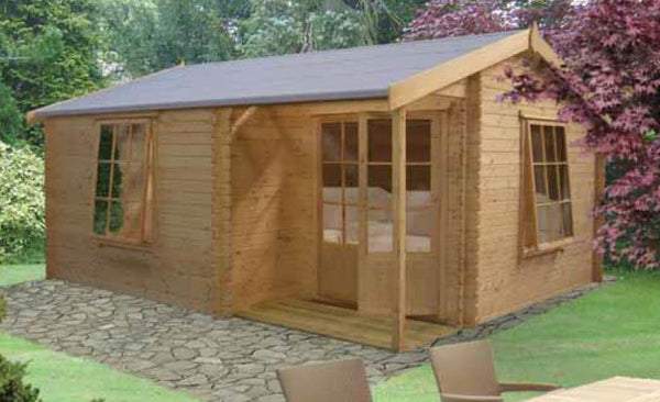 Ringwood Log Cabin in 28mm Logs - Various Sizes Available