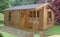 Ringwood Log Cabin in 28mm Logs - Various Sizes Available