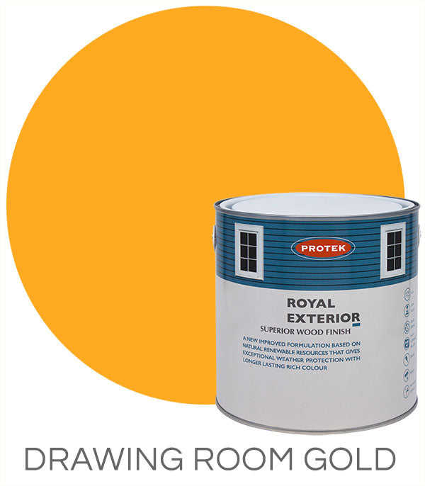 Protek Royal Exterior Finish - Drawing Room Gold