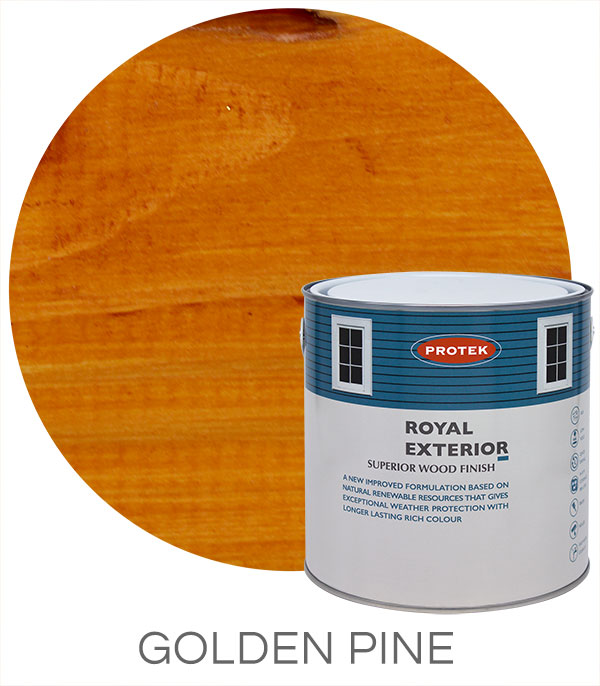 Protek Royal Exterior Finish - Golden Pine