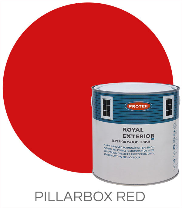 Protek Royal Exterior Finish - Pillarbox Red