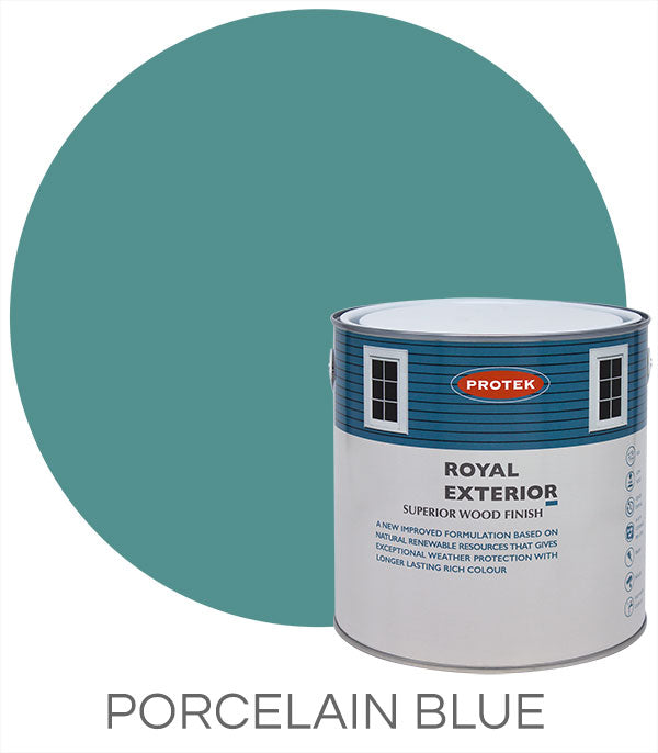 Protek Royal Exterior Finish - Porcelain Blue