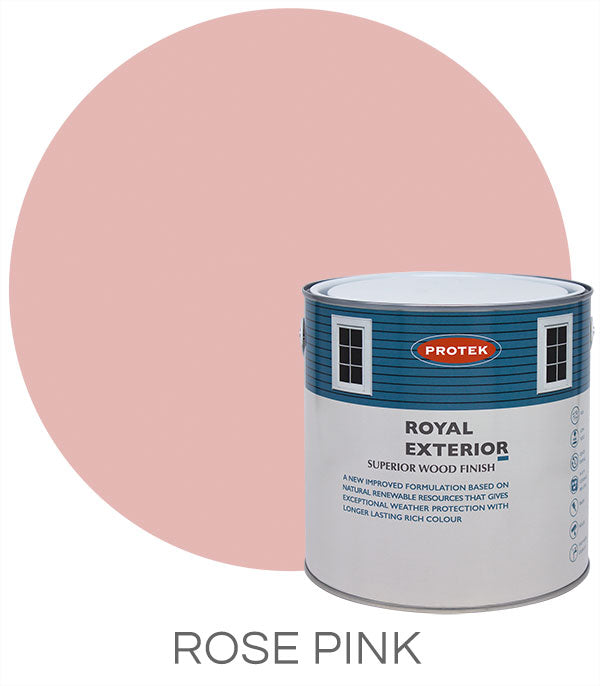 Protek Royal Exterior Finish - Rose Pink